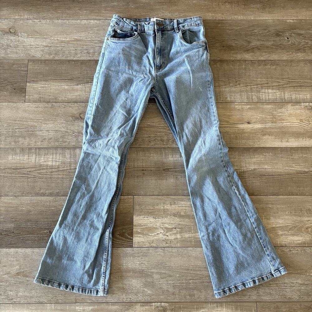 Cotton On Jeans | Womens 8 (29x31.5) | Original Flare Light Wash‎ Stretch Denim